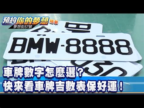 車牌號碼怎麼挑|車牌怎麼選比較好？2種方式4個技巧報你知